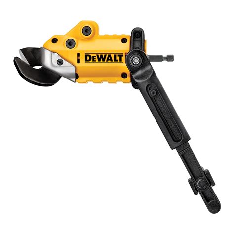 sheet metal cutter drill attachment home depot|dewalt sheet metal cutter attachment.